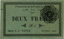 2 Francs MAROC  1919 P.07a SUP