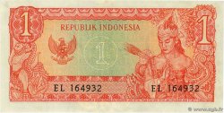 1 Rupiah INDONESIEN  1964 P.080b fST+