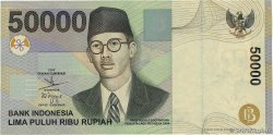 50000 Rupiah INDONESIA  1999 P.139a AU