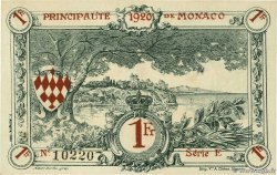 1 Franc MONACO  1920 P.05 UNC-
