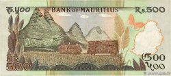 500 Rupees ÎLE MAURICE  1988 P.40b TTB