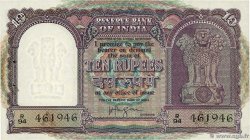 10 Rupees INDIA  1957 P.039c