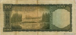 100 Lira TURQUIE  1952 P.167a TB