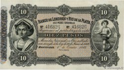 10 Pesos Non émis URUGUAY  1872 PS.242r NEUF