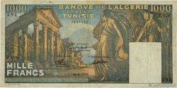 1000 Francs TUNISIA  1950 P.29a
