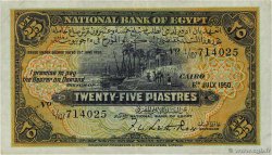 25 Piastres ÄGYPTEN  1950 P.010d