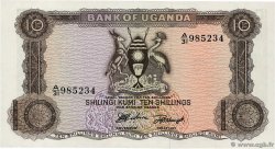 10 Shillings UGANDA  1966 P.02a