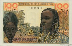 100 Francs WEST AFRIKANISCHE STAATEN  1966 P.101Ag