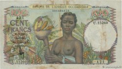 100 Francs FRENCH WEST AFRICA  1952 P.40