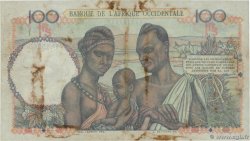 100 Francs AFRIQUE OCCIDENTALE FRANÇAISE (1895-1958)  1952 P.40 TTB
