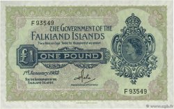 1 Pound ÎLES FALKLAND  1982 P.08d
