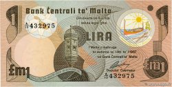 1 Lira MALTA  1979 P.34b