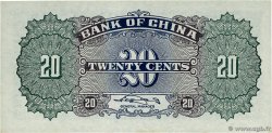 20 Cents CHINA  1940 P.0083 ST