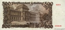 500 Schilling AUTRICHE  1953 P.134a TTB