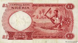 1 Pound NIGERIA  1967 P.08 SS
