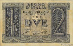 2 Lire ITALIE  1939 P.027