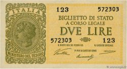 2 Lire ITALIE  1944 P.030a