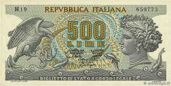 500 Lire ITALY  1970 P.093a