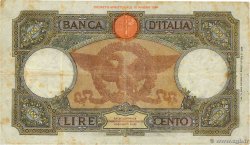 100 Lire ITALY  1941 P.055b F+