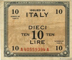10 Lire ITALIEN  1943 PM.19a