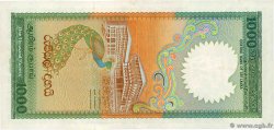 1000 Rupees SRI LANKA  1989 P.101b TTB+