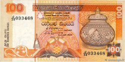 100 Rupees SRI LANKA  1992 P.105a