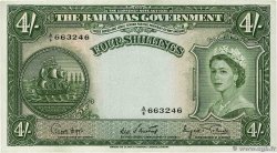 4 Shillings BAHAMAS  1963 P.13d EBC