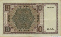 10 Gulden PAíSES BAJOS  1924 P.043a MBC+