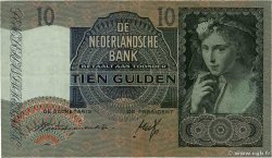 10 Gulden PAíSES BAJOS  1940 P.056a MBC+