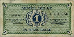 1 Franc BELGIQUE  1946 P.M1a TB