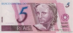 5 Reais BRÉSIL  1994 P.244Ad NEUF