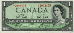 1 Dollar CANADá  1954 P.066b
