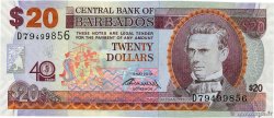 20 Dollars Commémoratif BARBADOS  2012 P.72