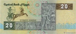 20 Pounds EGYPT  1986 P.052b UNC