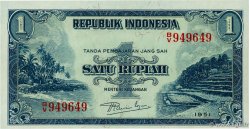 1 Rupiah INDONÉSIE  1951 P.038