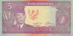 5 Rupiah INDONESIA  1960 P.082a