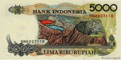 5000 Rupiah INDONESIA  1993 P.130b UNC