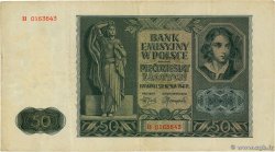 50 Zlotych POLOGNE  1944 P.102