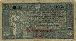 40 Kronen sur 10 Dinara JUGOSLAWIEN  1919 P.017