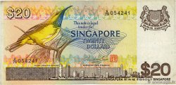 20 Dollars SINGAPORE  1979 P.12