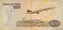 20 Dollars SINGAPORE  1979 P.12 F