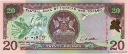 20 Dollars TRINIDAD E TOBAGO  2002 P.44b