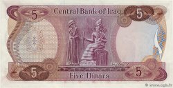 5 Dinars IRAK  1973 P.064 fST+
