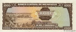1000 Cordobas NICARAGUA  1972 P.128a FDC
