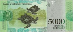 5000 Bolivares VENEZUELA  2017 P.097c UNC