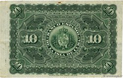 10 Pesos CUBA  1896 P.049c TTB