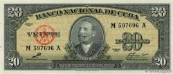 20 Pesos KUBA  1960 P.080c