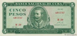 5 Pesos CUBA  1986 P.103c