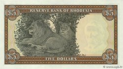 5 Dollars RHODÉSIE  1978 P.36b pr.NEUF