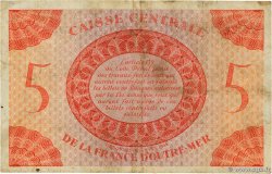 5 Francs FRENCH EQUATORIAL AFRICA  1944 P.15b VF